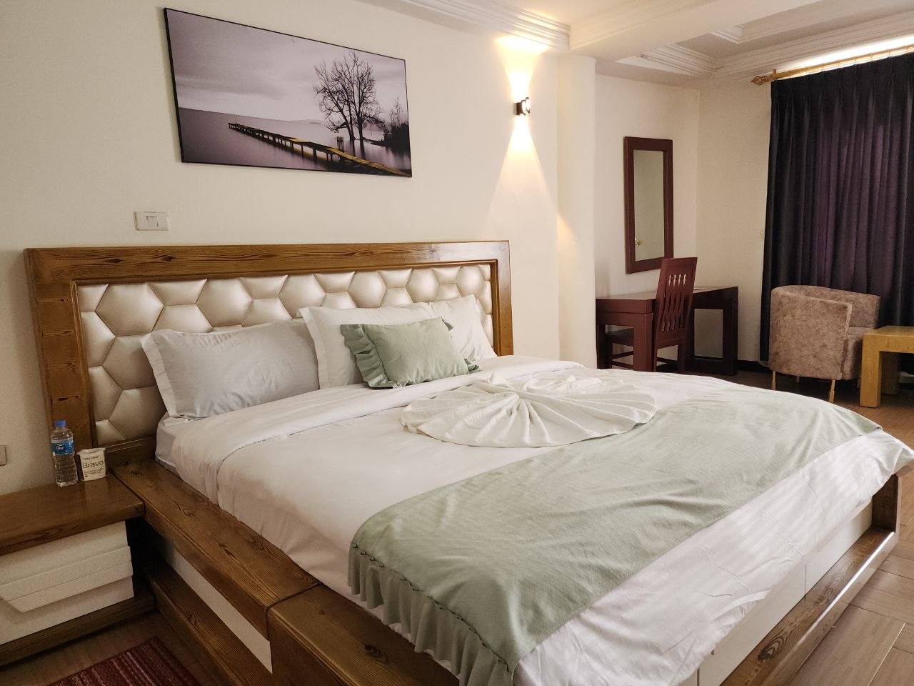 Tinsae Hotel booking call to action image